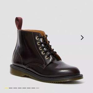 Dr Martens Emmeline 5 Eye Women's Boots - Cherry Red Arcadia US Size 11 women's